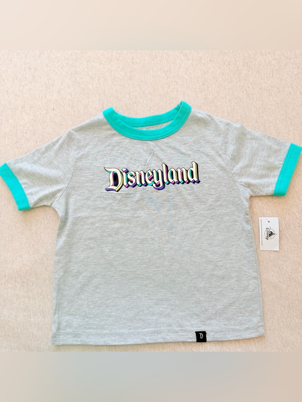 NWT kids Disney land t shirt